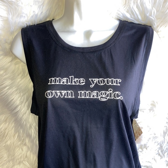 MAKE YOUR OWN MAGIC Muscle Tank Top M / L - Picture 12 of 13